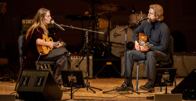 Maya Hawke și Christian Lee Hutson/ Profimedia