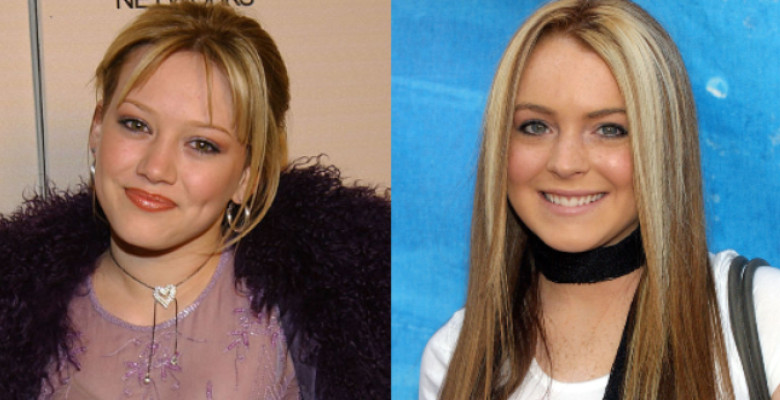 Hilary Duff și Lindsay Lohan