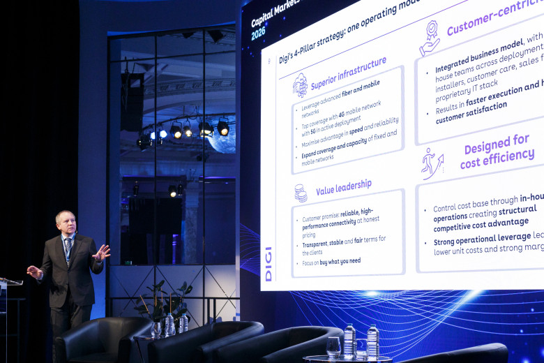 DIGI a organizat Capital Markets Day 2026 la Madrid și a prezentat Spania drept principalul motor de creștere al Grupului