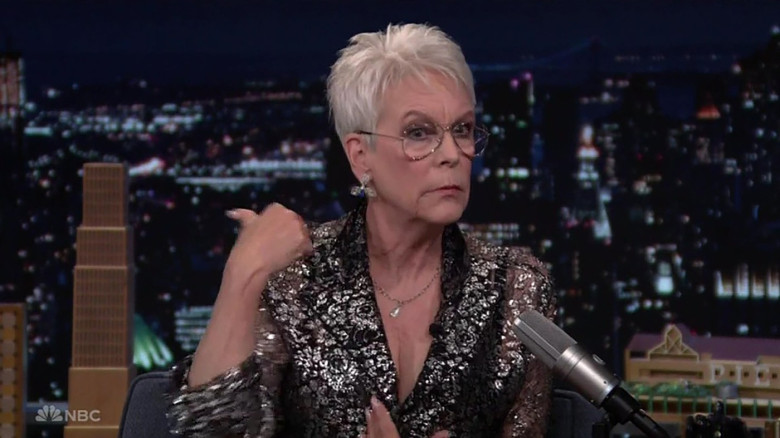Jamie Lee Curtis calls out Jimmy Fallon for never inviting her onto The Tonight Show!
