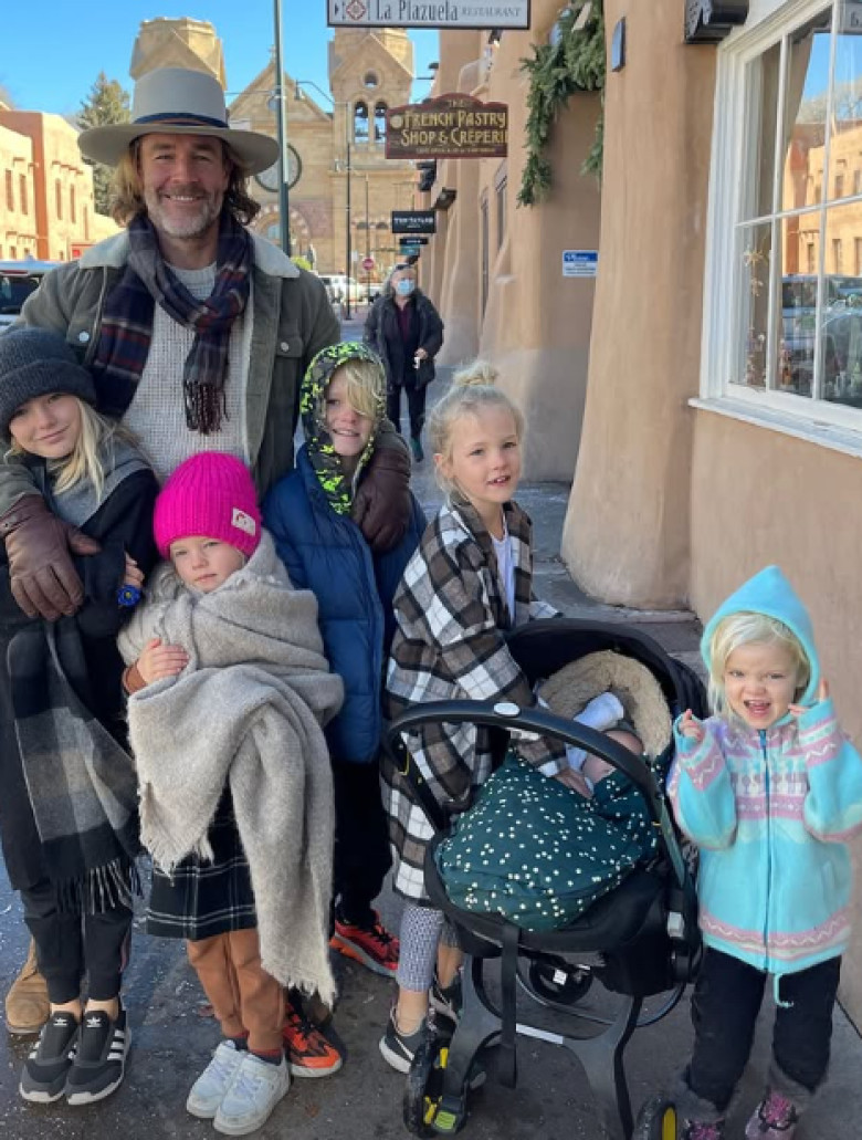 james van der beek si copiii lui