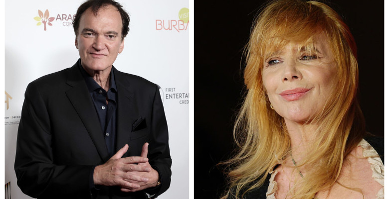 Quentin Tarantino și Rosanna Arquette