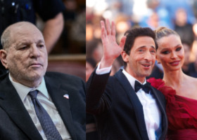 Harvey Weinstein, adrien brody, georgina chapman