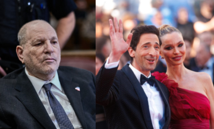 Harvey Weinstein, adrien brody, georgina chapman