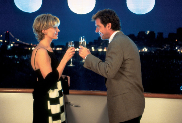 Natasha Richardson și Dennis Quaid, "The Parent Trap"