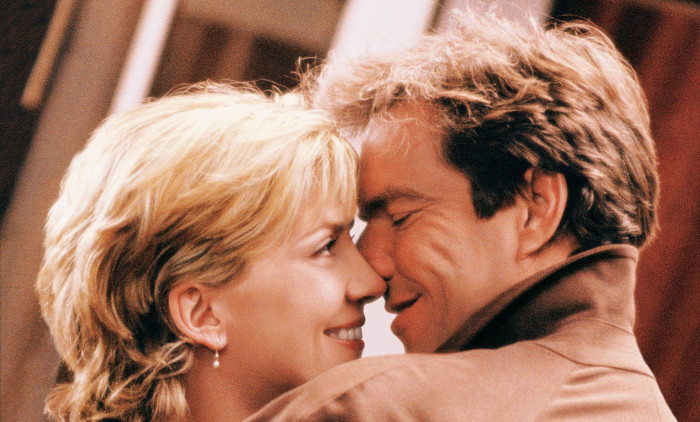 Natasha Richardson și Dennis Quaid, "The Parent Trap"