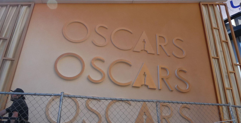 Los Angeles, California, USA 14th March 2026 Oscars Setup at Dolby Theatre on Hollywood Blvd on March 14, 2026 in Los Angeles, California, USA. Photo by Barry King/Alamy Stock Photo