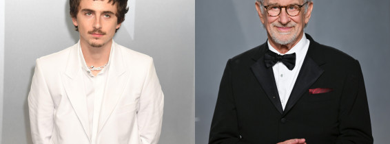 Timothée Chalamet și Steven Spielberg/ Profimedia