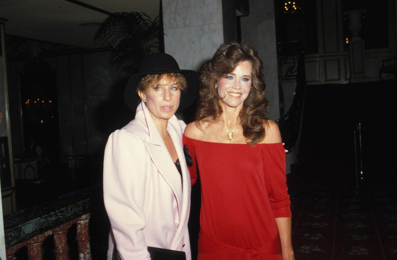 Barbra Streisand, Jane Fonda, 1984