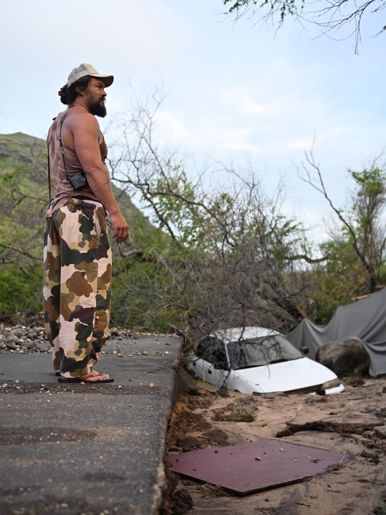 Jason Momoa, devastat după inundațiile din Hawaii/ Foto: Instagram