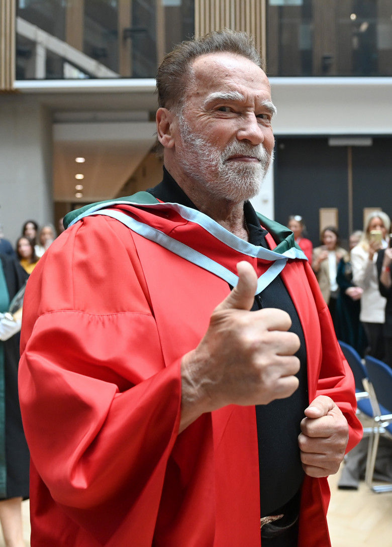 Arnold Schwarzenegger Receives Honorary Doctorate From Ulster University