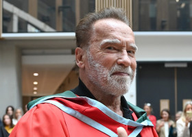 Arnold Schwarzenegger Receives Honorary Doctorate From Ulster University