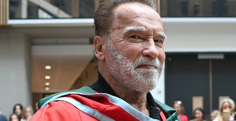 Arnold Schwarzenegger Receives Honorary Doctorate From Ulster University
