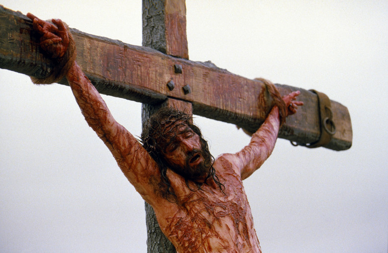 Jim Caviezel în filmul „The Passion of the Christ”/ Profimedia