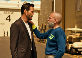 Keanu Reeves and Jonah Hill