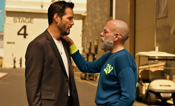 Keanu Reeves and Jonah Hill