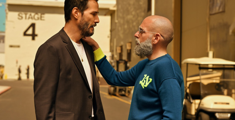 Keanu Reeves and Jonah Hill