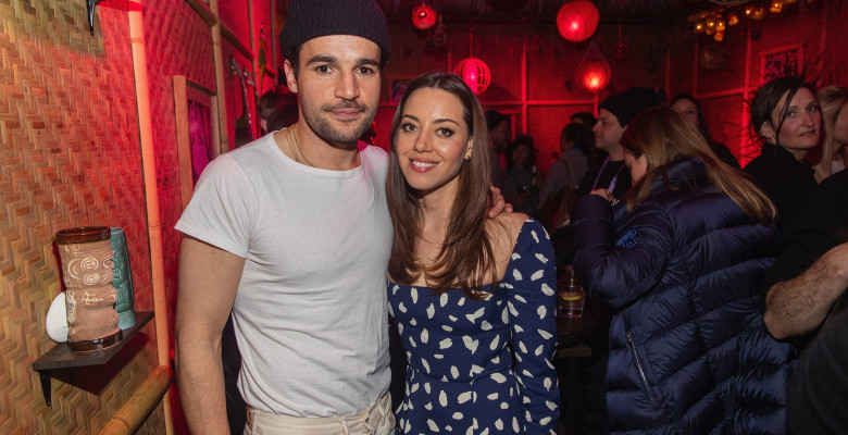 Aubrey Plaza și Christopher Abbott/ Profimedia