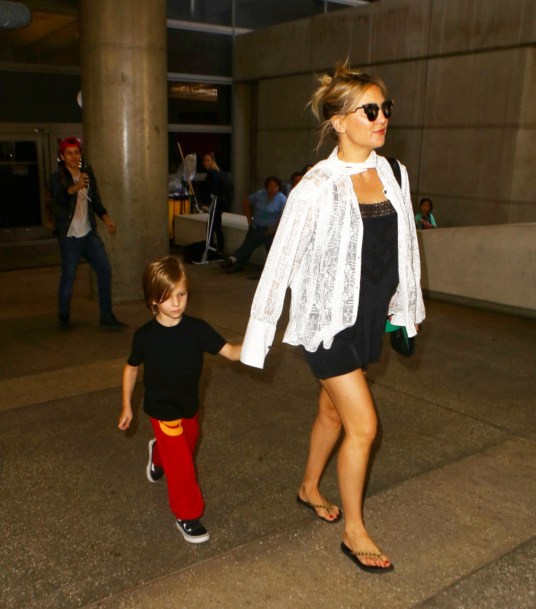 Kate Hudson și fiul ei, Bingham Bellamy/ Profimedia