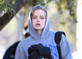 EXCLUSIVE: Shiloh Jolie is the spitting image of her mom Angelina Jolie as she steps out in West Hollywood