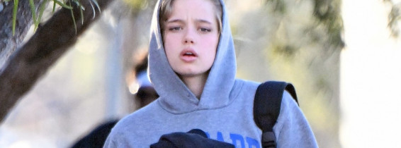 EXCLUSIVE: Shiloh Jolie is the spitting image of her mom Angelina Jolie as she steps out in West Hollywood