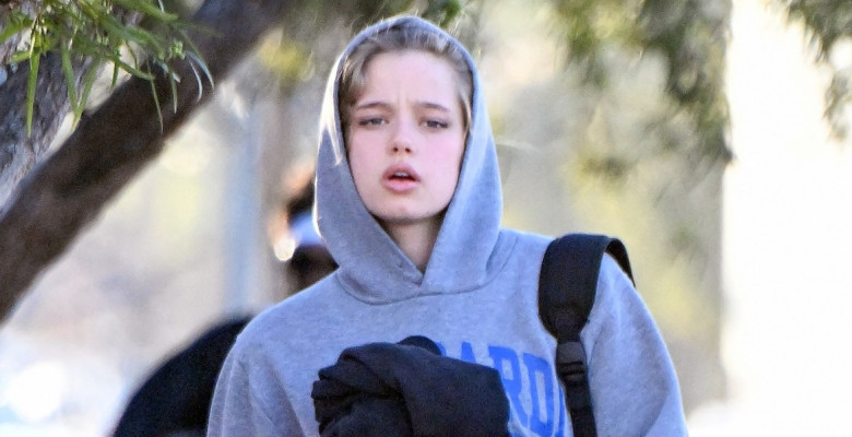 EXCLUSIVE: Shiloh Jolie is the spitting image of her mom Angelina Jolie as she steps out in West Hollywood