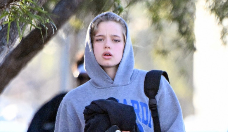 EXCLUSIVE: Shiloh Jolie is the spitting image of her mom Angelina Jolie as she steps out in West Hollywood