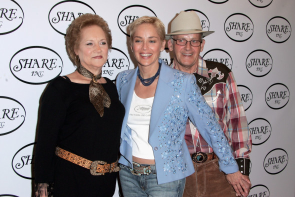 Sharon Stone, Mother &amp; Father