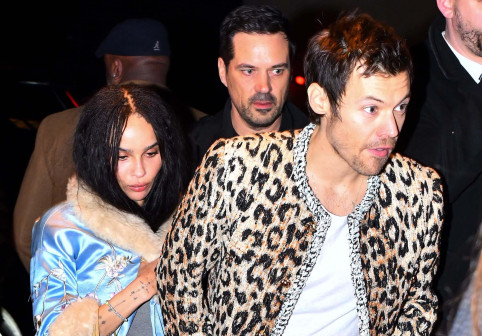 Zoe Kravitz și Harry Styles/ Profimedia