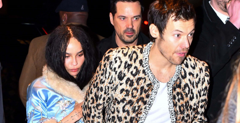 Zoe Kravitz și Harry Styles/ Profimedia