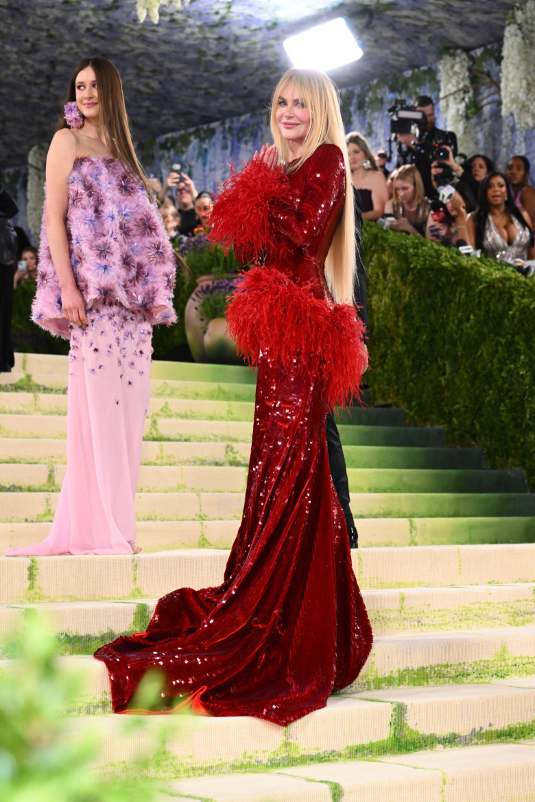 Nicole Kidman alături de fiica sa, Sunday Rose la Met Gala/ Profimedia