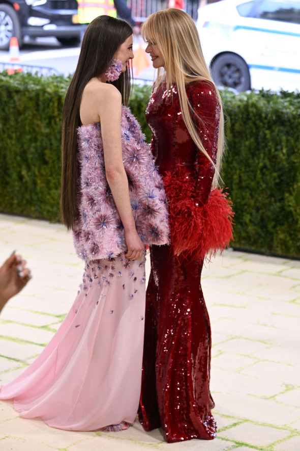Nicole Kidman alături de fiica sa, Sunday Rose la Met Gala/ Profimedia