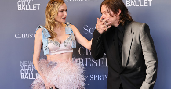 Diane Kruger și Norman Reedus, romantici pe covorul roșu în NYC. O poveste de iubire care a început acum un deceniu