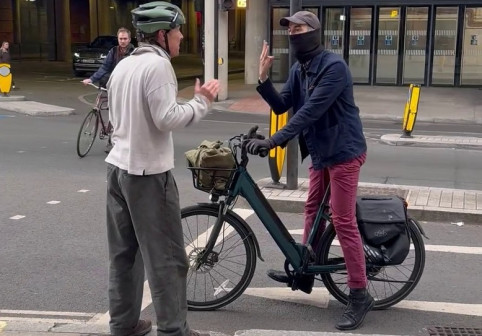 Benedict Cumberbatch gets caught up in cycle rage incident