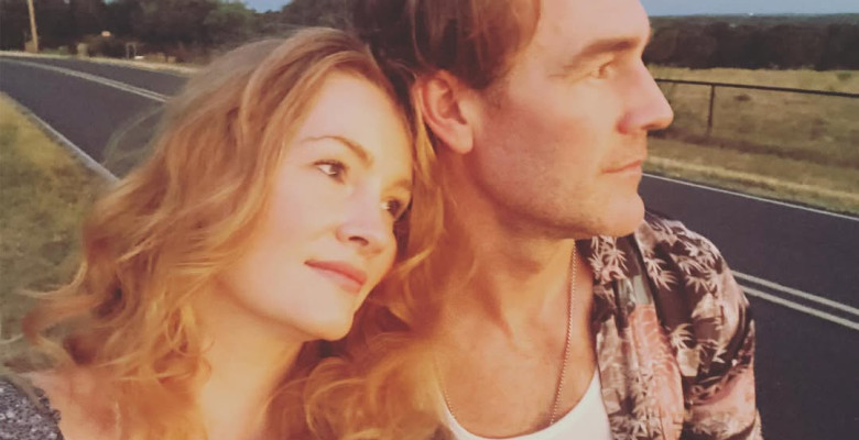 Kimberly Brook și James Van Der Beek/ Foto: Instagram