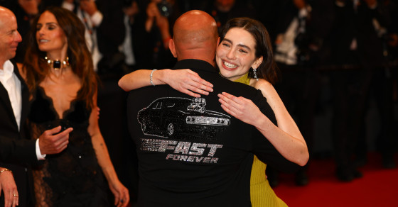 Vin Diesel, moment emoționant cu fiica lui Paul Walker la Cannes. Meadow Walker abia și-a putut stăpâni lacrimile