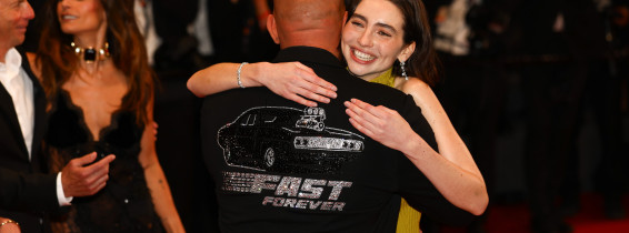 Vin Diesel, moment emoționant cu Meadow Walker, fiica lui Paul Walker, la Cannes/ Profimedia
