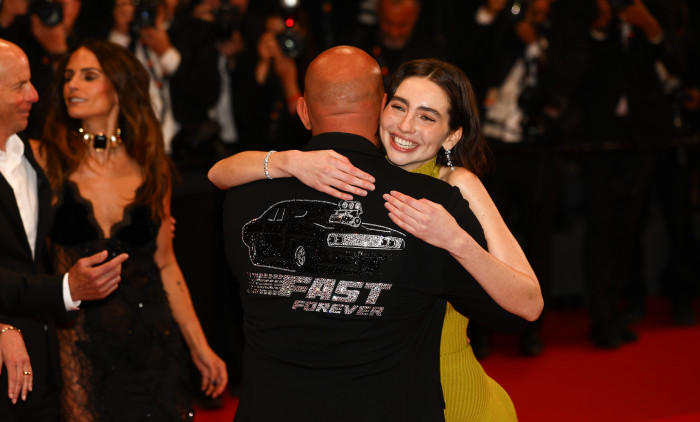 Vin Diesel, moment emoționant cu Meadow Walker, fiica lui Paul Walker, la Cannes/ Profimedia