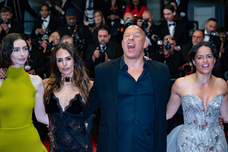 Vin Diesel, moment emoționant cu Meadow Walker, fiica lui Paul Walker, la Cannes/ Profimedia