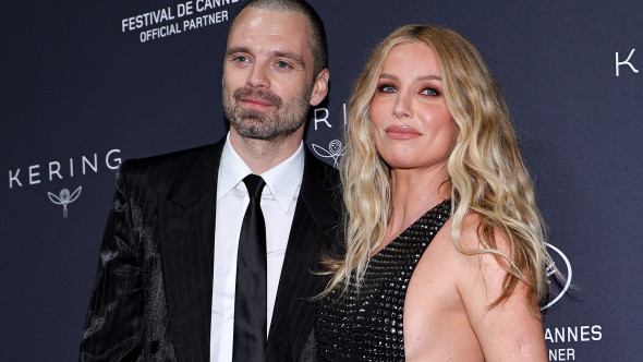 Annabelle Wallis și Sebastian Stan, prima apariție ca viitori părinți. Blonda și-a etalat burtica de gravidă într-o rochie îndrăzneață