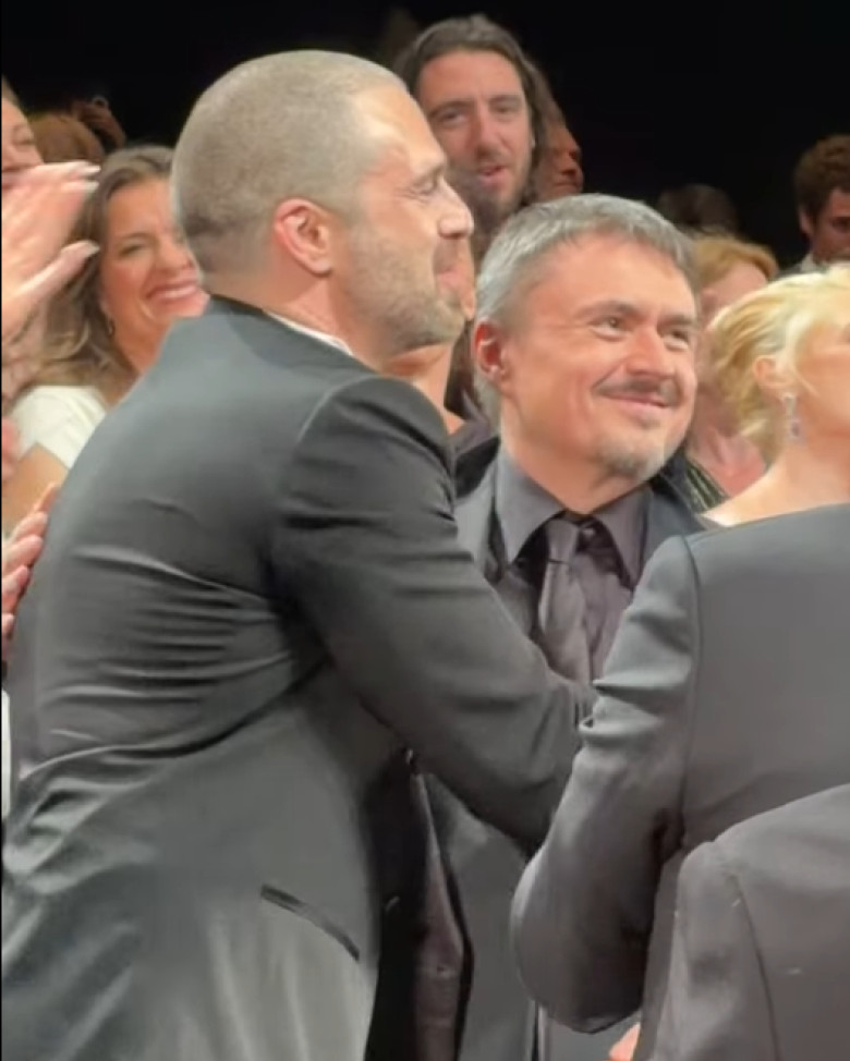 Cristian Mungiu și Sebastian Stan (2)