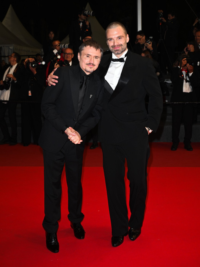 Cristian Mungiu și Sebastian Stan