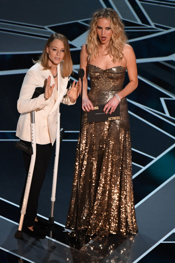 Jodie Foster si Jennifer Lawrence