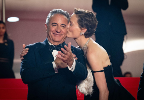 Andy García and Vicky Krieps attending the red carpet of Diamond during the 79th Cannes International Film Festival in Cannes, France on May 19, 2026, the film selected in the Official Competition. Photo by Laurent Zabulon/ABACAPRESS.COM Credit: Abaca Pre