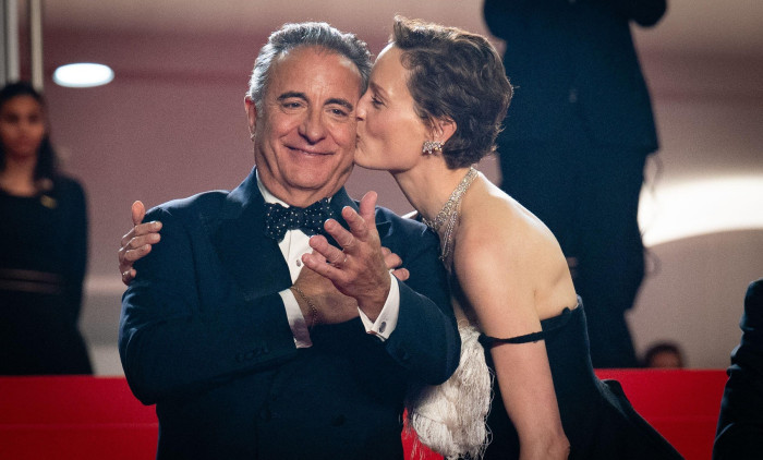 Andy García and Vicky Krieps attending the red carpet of Diamond during the 79th Cannes International Film Festival in Cannes, France on May 19, 2026, the film selected in the Official Competition. Photo by Laurent Zabulon/ABACAPRESS.COM Credit: Abaca Pre