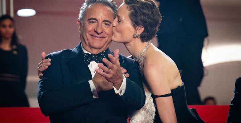 Andy García and Vicky Krieps attending the red carpet of Diamond during the 79th Cannes International Film Festival in Cannes, France on May 19, 2026, the film selected in the Official Competition. Photo by Laurent Zabulon/ABACAPRESS.COM Credit: Abaca Pre