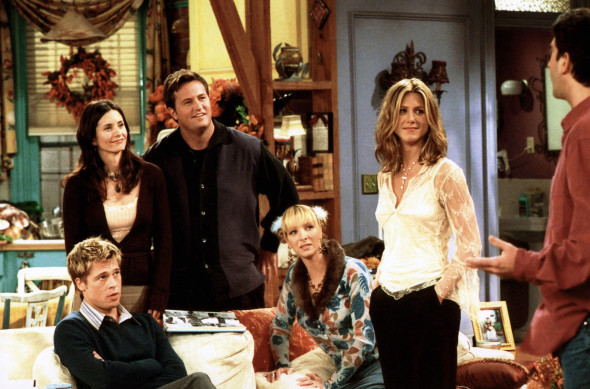 Brad Pitt, în Friends