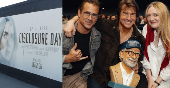Spectacol total în sala de cinema. Tom Cruise și-a strâns foștii colegi ca să vadă „Disclosure Day”. Mesajul actorului pentru Spielberg