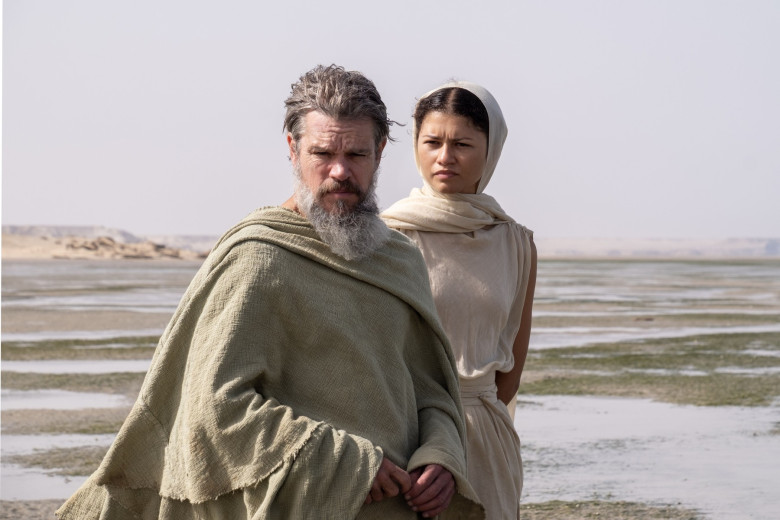 the odyssey, matt damon, zendaya
