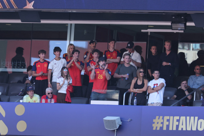 2026 World Cup Final - Richard Gere, Javier Bardem, MrBeast and Jessica Alba In The Stands - USA